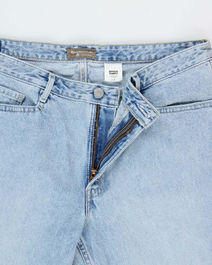 Vintage 2001 Y2K Levi's SilverTab Women's Mid Rise Denim Bootcut Flared Jeans - W34 L30