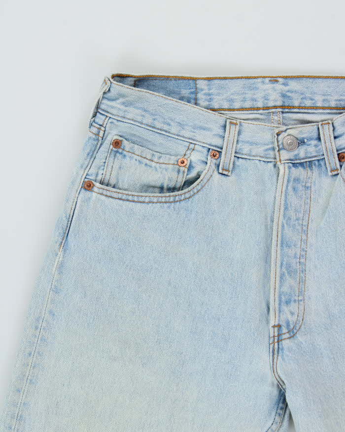 Vintage 1995 Levi's 501 Red Batwing Made In USA Jeans - W29 L31