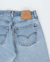 Vintage 2000 Levi's 501 Red Batwing Made In USA Jeans - W29 L31