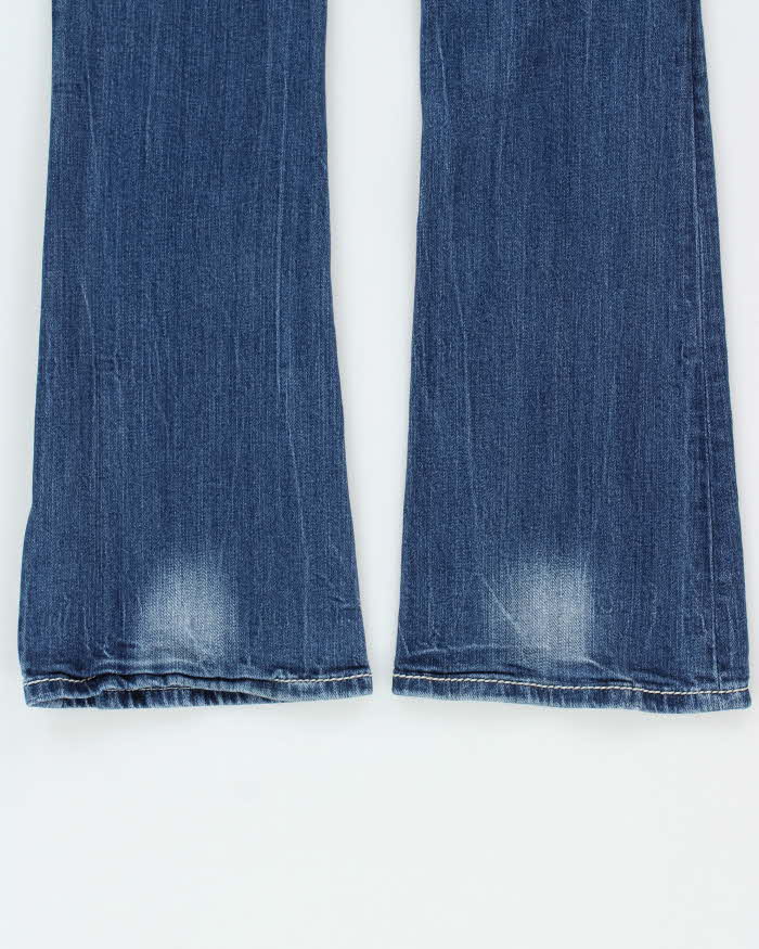 Vintage Y2k 2000s Miss Me Embroidered Rhinestone Bootcut Jeans - W30 L33