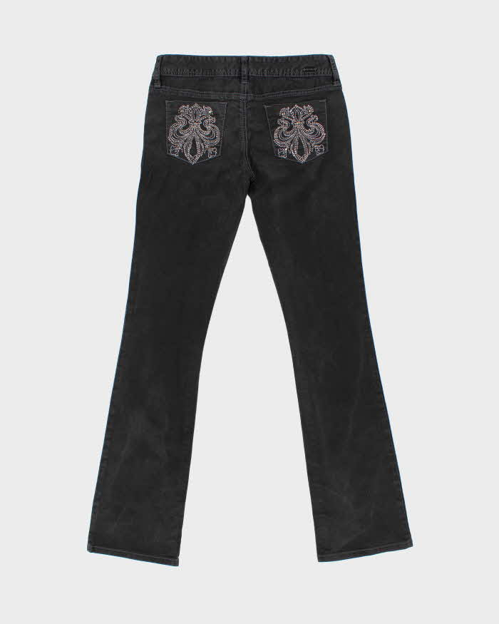 Vintage Y2K 00s G By Guess Women's Low-Rise Embellished Bootcut Denim Jeans - W29 L32