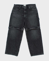 Agolde Women's 'Risha Zip Utility' 2-in-1 Detachable Ultra Wide Leg Denim Jeans - W36 L30