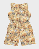 Handmade Animal Print Jumpsuit - M