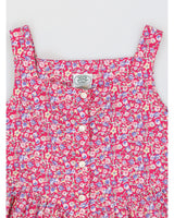 Vintage 90s Laura Ashley Pink Sleeveless Floral Jumpsuit - M