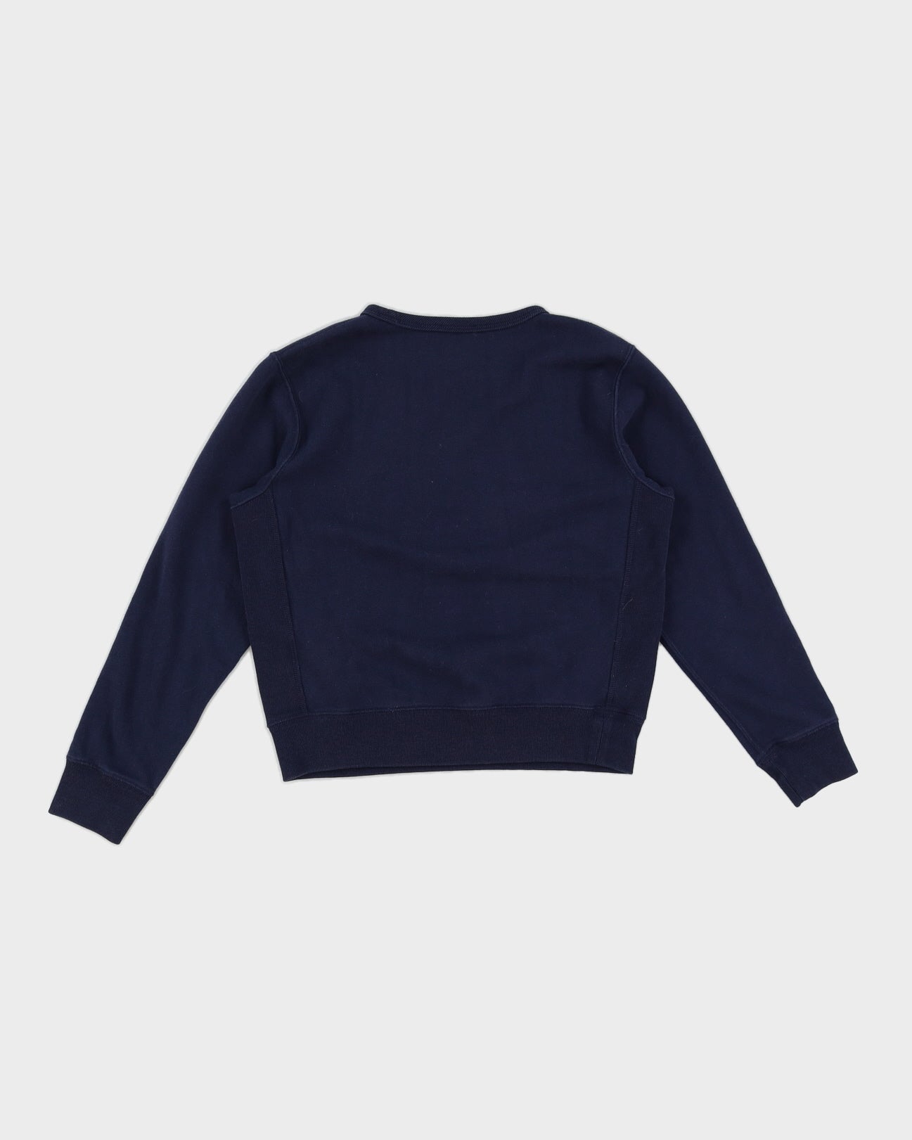 Navy Polo Ralph Lauren Sweatshirt - M