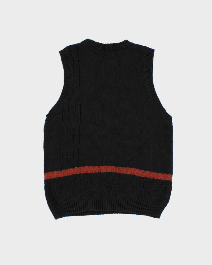 Vintage Horse Knit Sweater Vest - S