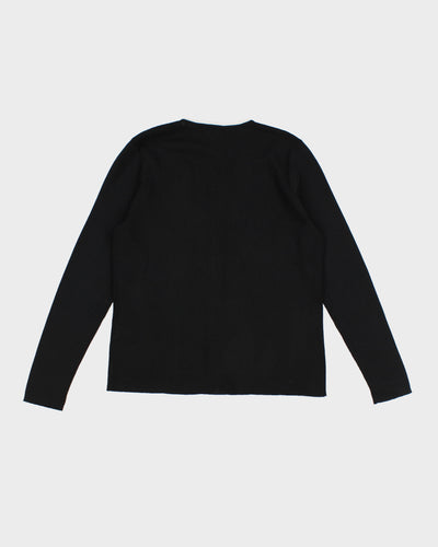 90s Double Zip Cardigan - S