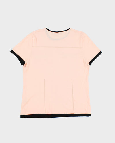 Karl Lagerfeld Pink Knitted Top - S