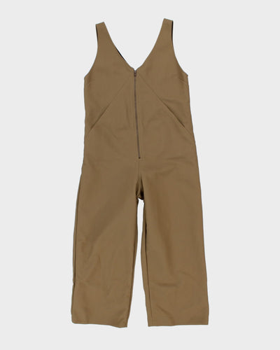 Rachel Comey Beige Zip-Up Jumpsuit - S