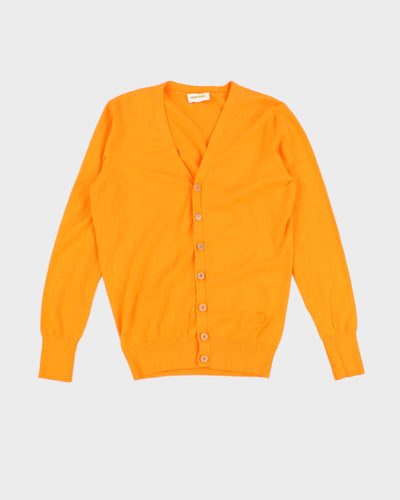 00s Diesel Bright Orange Cardigan - M