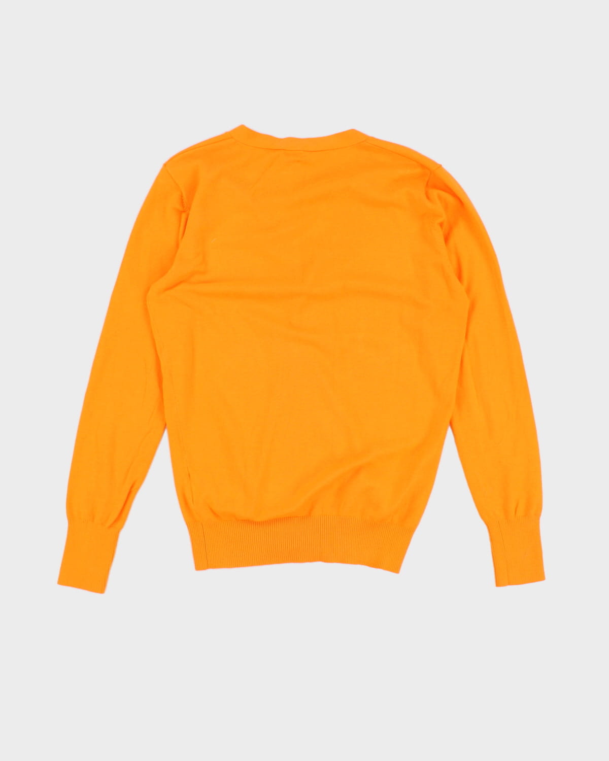 00s Diesel Bright Orange Cardigan - M