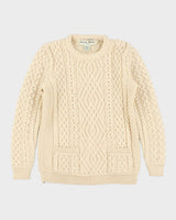 Vintage Aran Mor Merino Wool Jumper - L