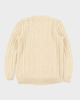 Vintage Aran Mor Merino Wool Jumper - L
