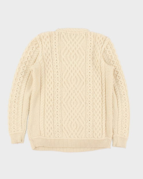 Vintage Aran Mor Merino Wool Jumper - L