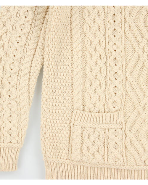 Vintage Aran Mor Merino Wool Jumper - L