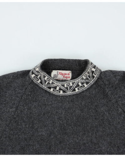 Vintage Alpaca Tops Jumper - M