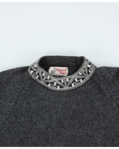 Vintage Alpaca Tops Jumper - M