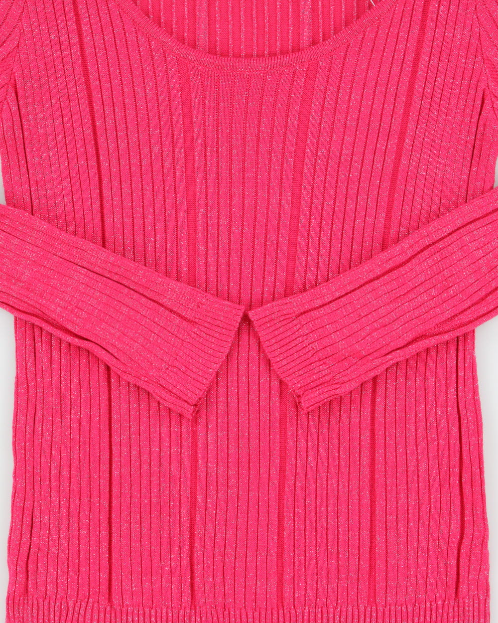 Vintage Y2K 2000s Belldini Ribbed Sparkly Knit Long Sleeve Jumper - S