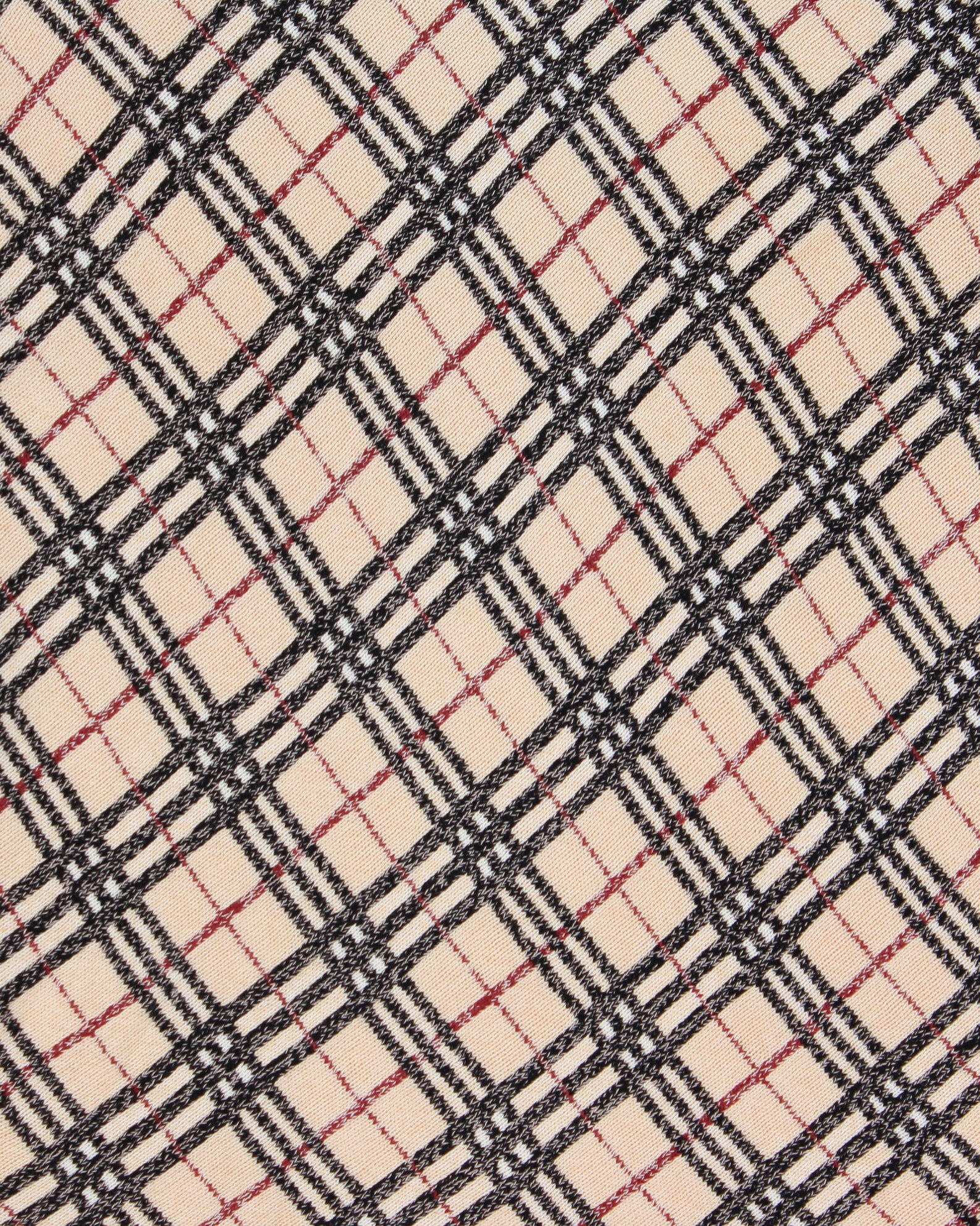 Vintage 2000s Burberry Nova Check Short Sleeve Jumper - S