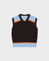 Uniqlo x Marni Women's Chunky Popcorn Knit V-Neck Sweater Vest - L