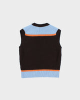 Uniqlo x Marni Women's Chunky Popcorn Knit V-Neck Sweater Vest - L