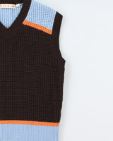 Uniqlo x Marni Women's Chunky Popcorn Knit V-Neck Sweater Vest - L