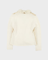 Vintage Y2K 00s Esprit Women's Merino Wool Chunky Faux Shearling Cardigan - S
