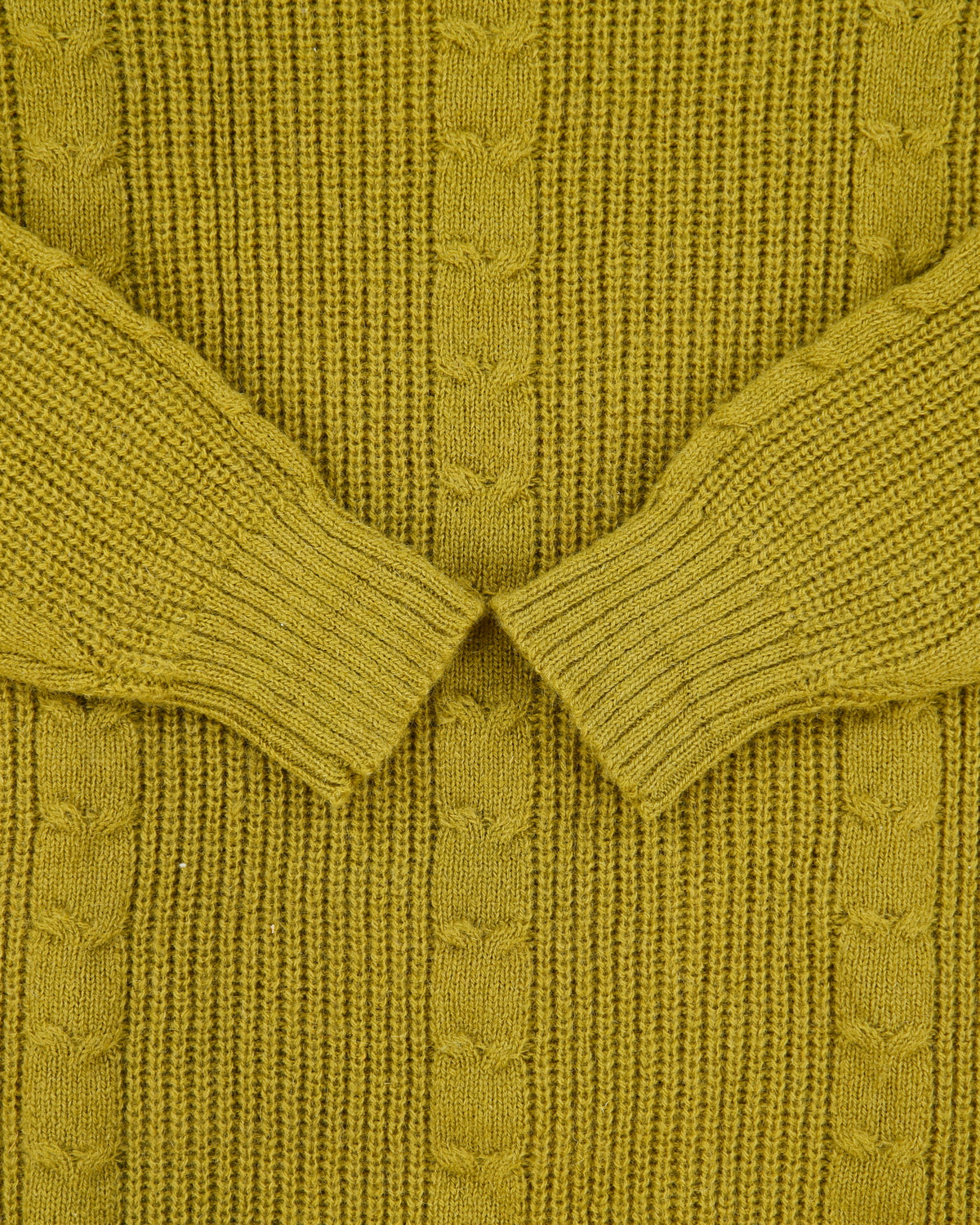 Vintage 1990s Island Clothing Company Wool Cable Knit Jumper - L