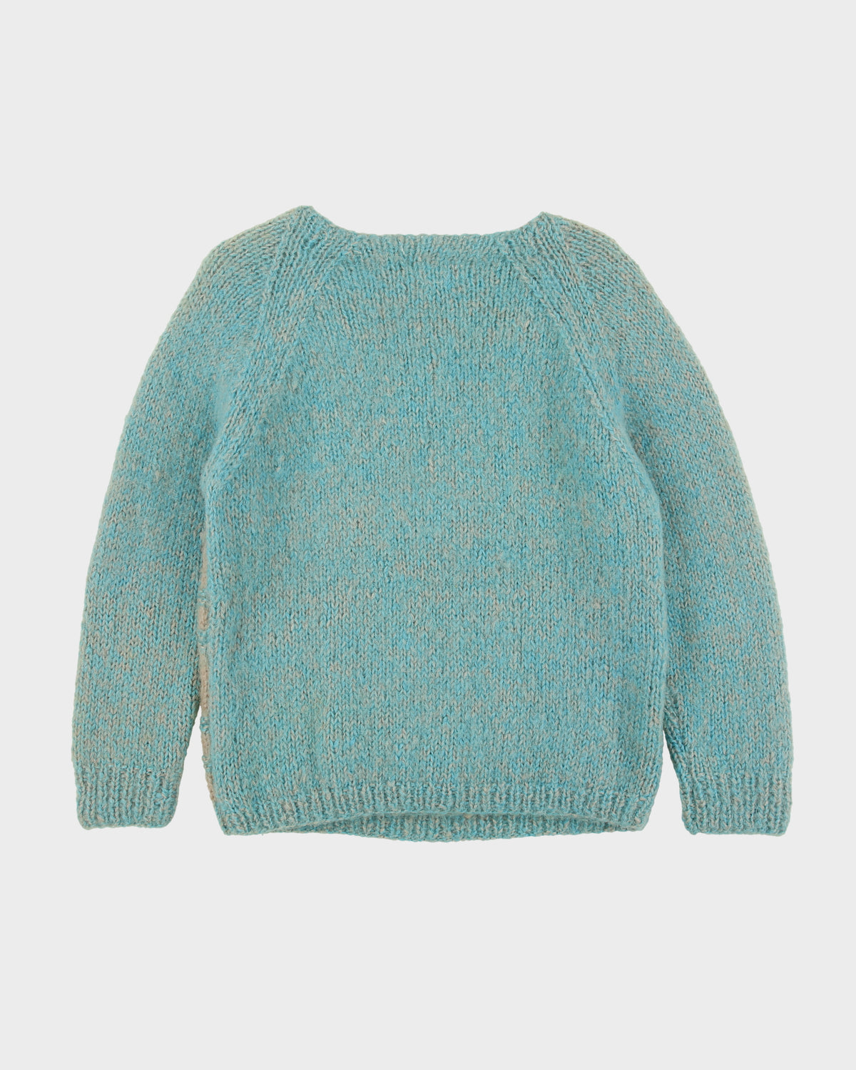 Vintage 1960s Ilaria For Wanamaker Hand-Knit Mohair &amp; Wool Blend Jumper - S