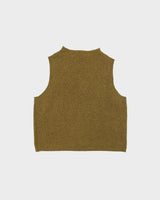 Vintage 1990s Anne Klein Wool Blend Knit Vest - L