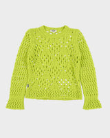 Vintage Y2K 2000s Moschino Jeans Mohair &amp; Wool Blend Open Knit Jumper - M