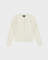 DSWT Polo Ralph Lauren Cable Knit Cropped Cardigan - XS