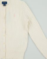 DSWT Polo Ralph Lauren Cable Knit Cropped Cardigan - XS