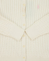 DSWT Polo Ralph Lauren Cable Knit Cropped Cardigan - XS