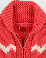 Vintage Y2K 00s Levi's Red Tab Wool Chunky Knit Zip-up Jumper - S
