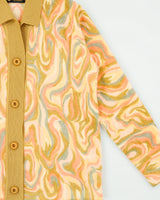 Vintage 1970s Diana De Luxe Women's Angora Lambswool Collared Cardigan - M