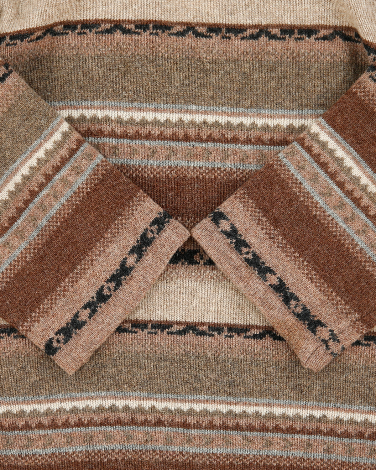 Vintage 1990s Eaton Petites Lambswool Roll Neck Oversized Jumper - M