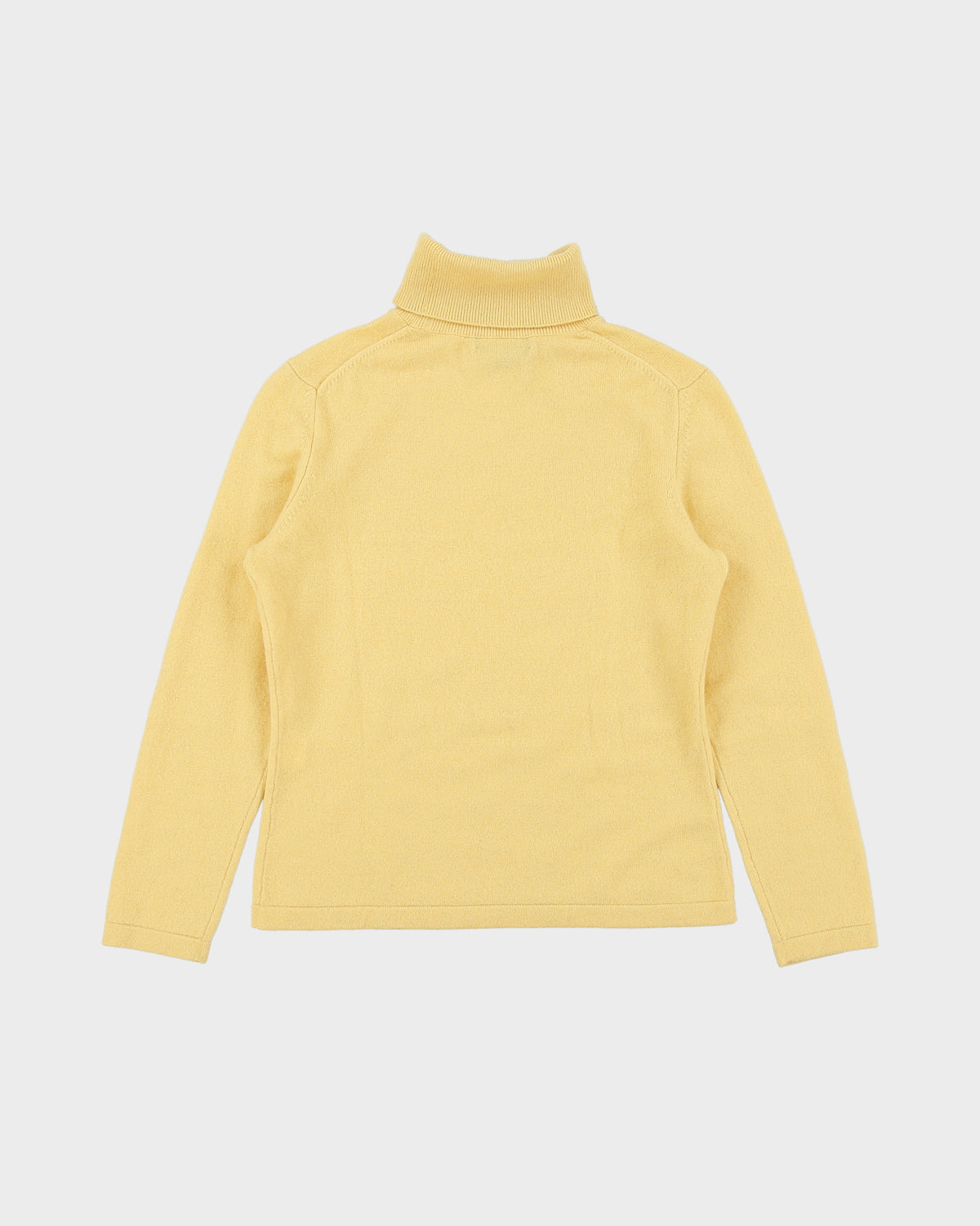Vintage Luxeron Camshere Knit Roll Neck Jumper - S
