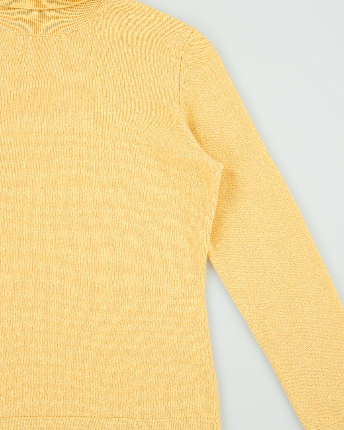 Vintage Luxeron Camshere Knit Roll Neck Jumper - S
