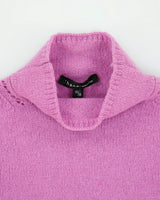 Vintage Y2K 00s Thomo Wool &amp; Cashmere Knit Blend High Neck Jumper - M
