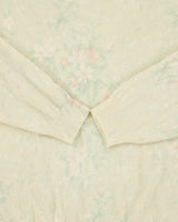 Vintage 1980s Eaton Wool &amp; Angora Blend Floral Jumper - S