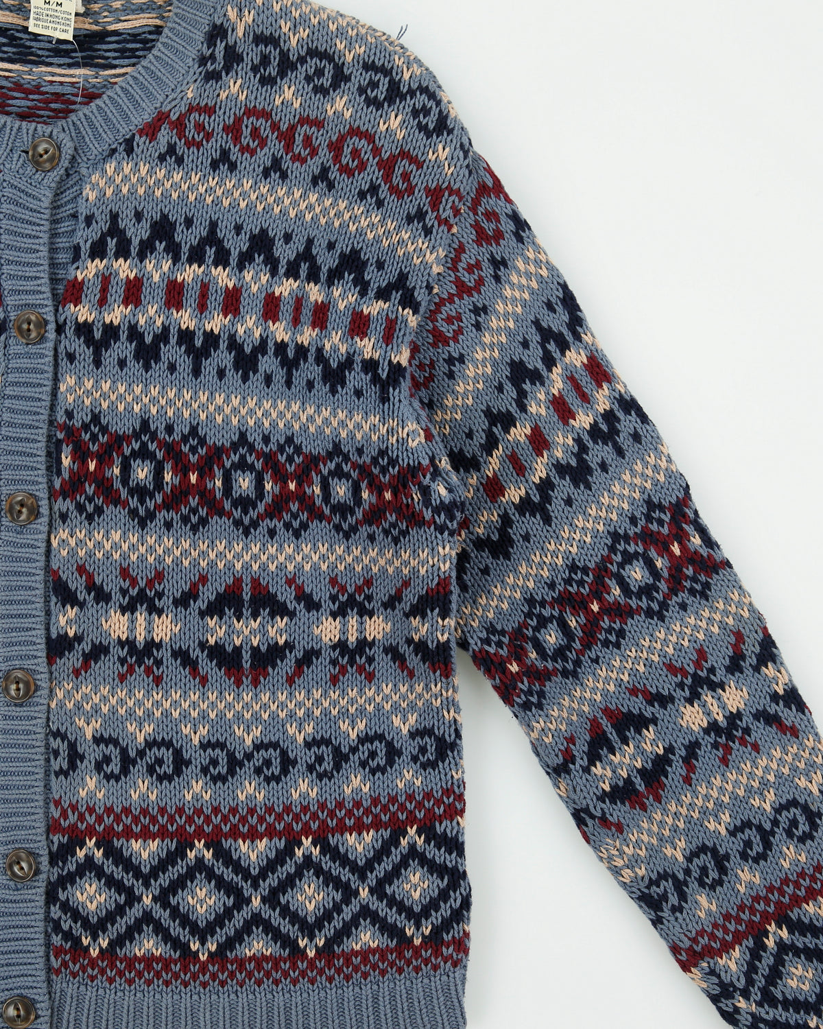 Vintage 2000s Eddie Bauer Chunky Knit Cardigan - M