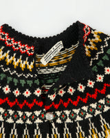 Vintage 1960s William Schmidt Company Nordic Wool Fair Isle Cardigan - S