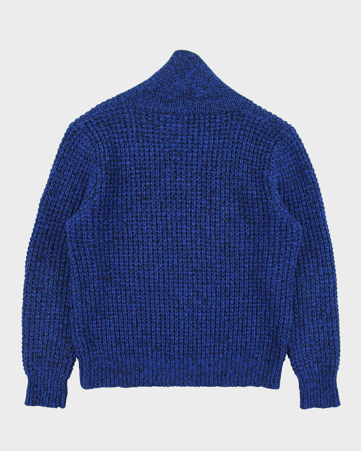 Vintage 1990s Woolwich The Woman Chunky Wool Knit Shawl Neck Jumper - XL