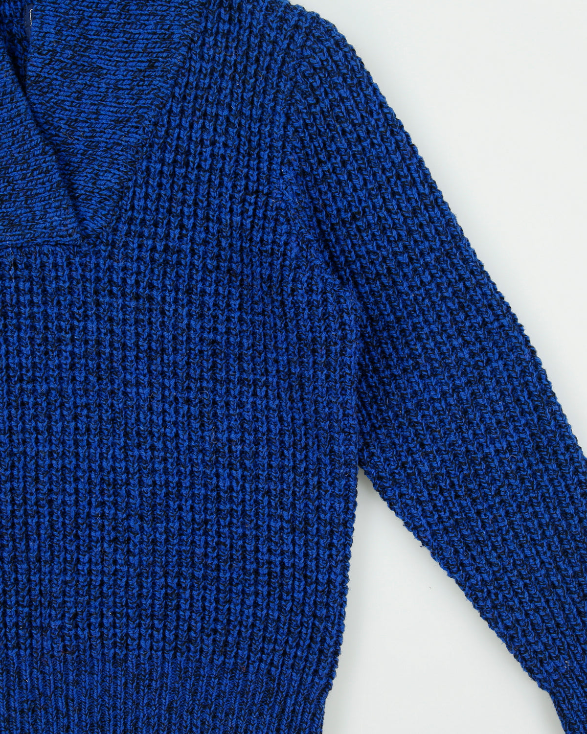 Vintage 1990s Woolwich The Woman Chunky Wool Knit Shawl Neck Jumper - XL