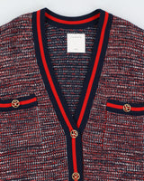 Sandro Paris Slouchy Knit Cardigan - L