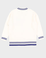 Sandro Cream Knitted Cardigan - L