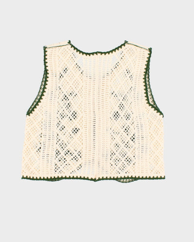 Handmade Knit Waistcoat - S