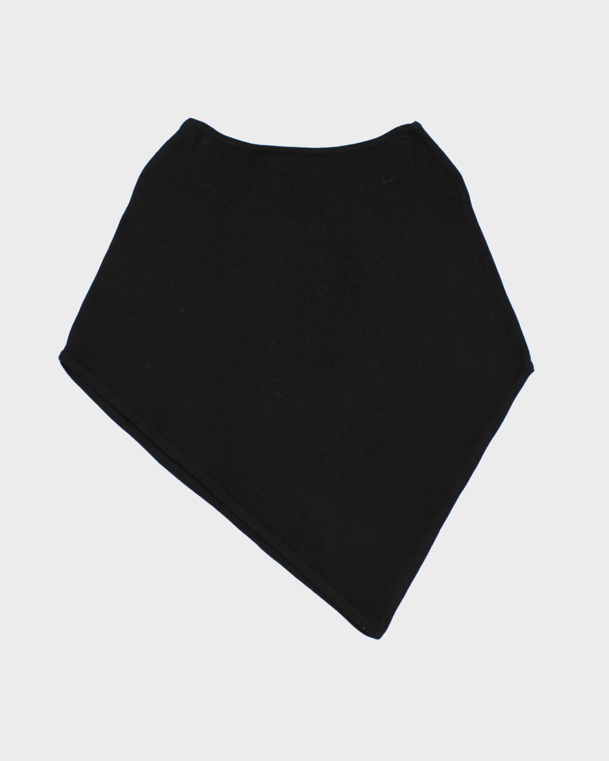 International Concepts Knit Argyle Poncho - M