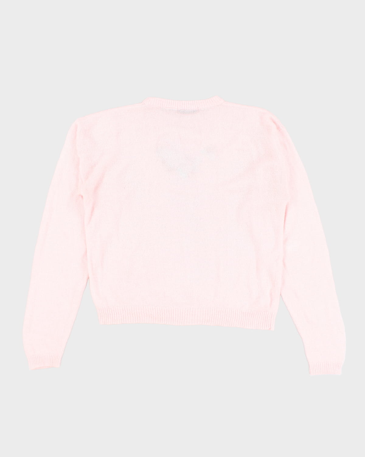 Vintage Maggie Jana Flower Detailed Knit Jumper - L